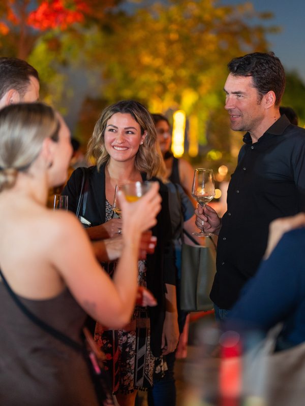 M Moser Dubai party guests