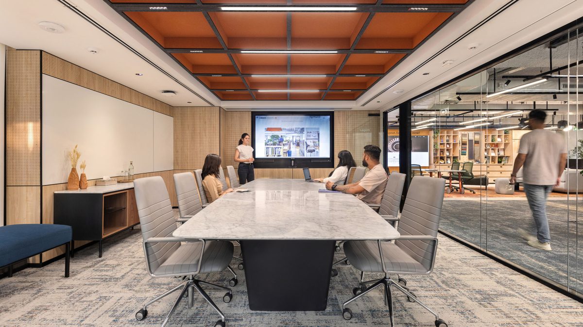 M Moser Bengaluru living lab boardroom