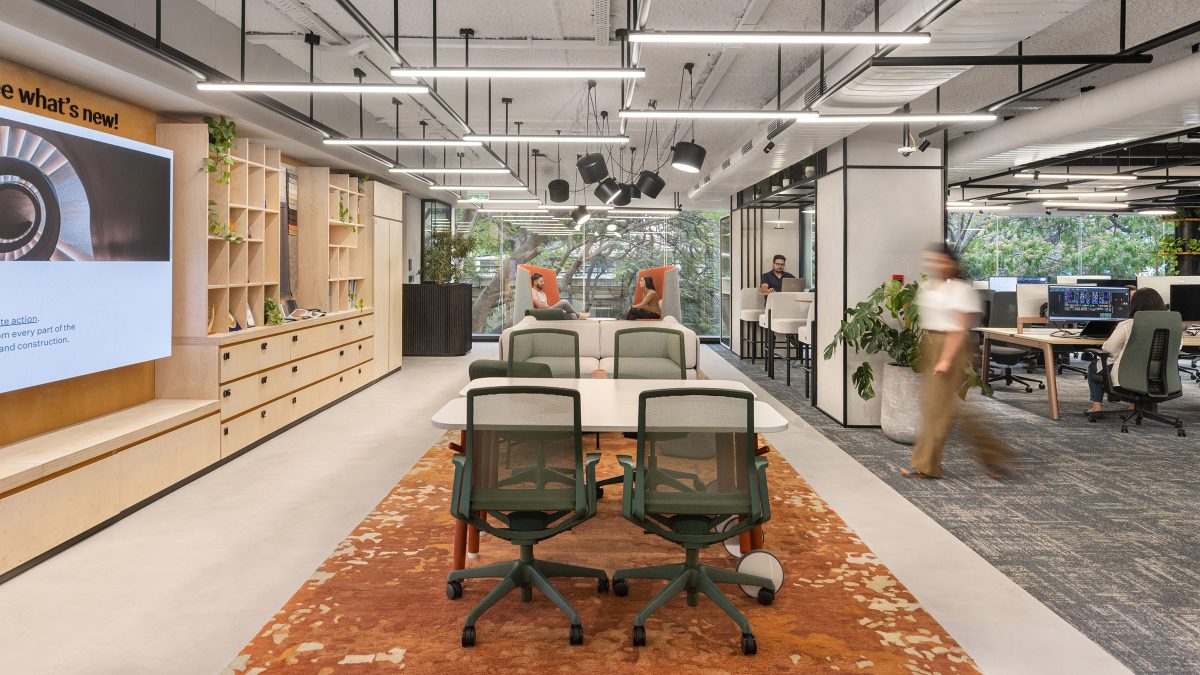 M Moser India living lab welcome lounge