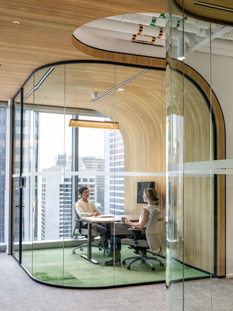 small-meeting-room-curved-glass-financial-workplace-design-in-vancouver