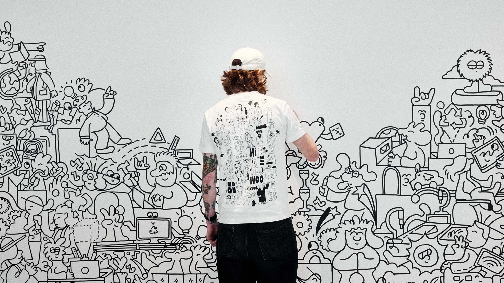 Samme Snow mural artist