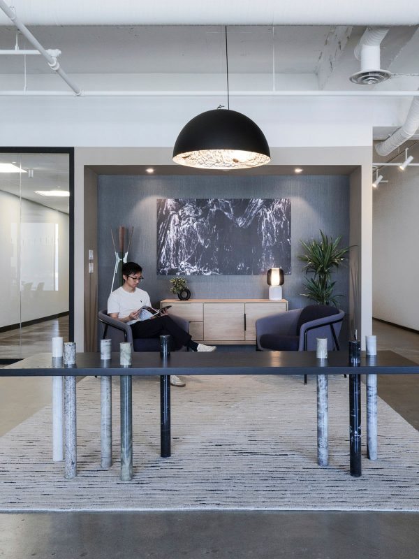 console-table-in-lounge-setting-made-from-drill-cores