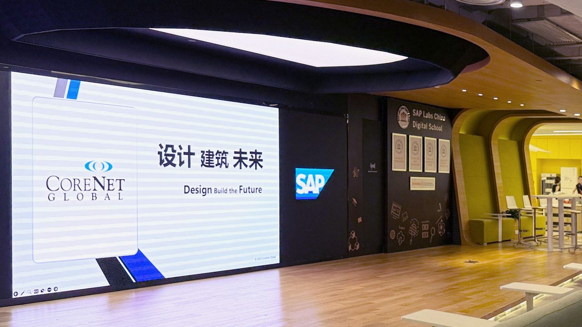 workplace trends at CoreNet China Forum