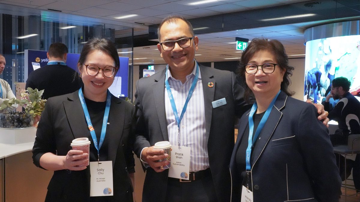 Austalian M Moser team at CoreNet Australia in Sydney