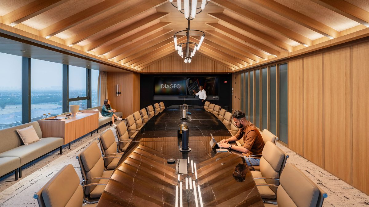 Boardroom design by M Moser