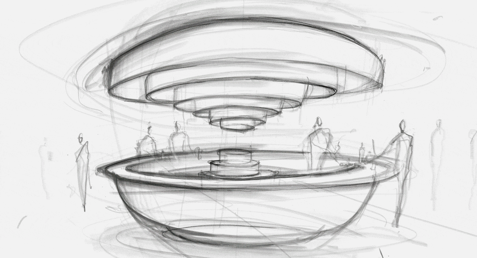 Sketch to built Bar feature at Diageo Workplace Gurgaon