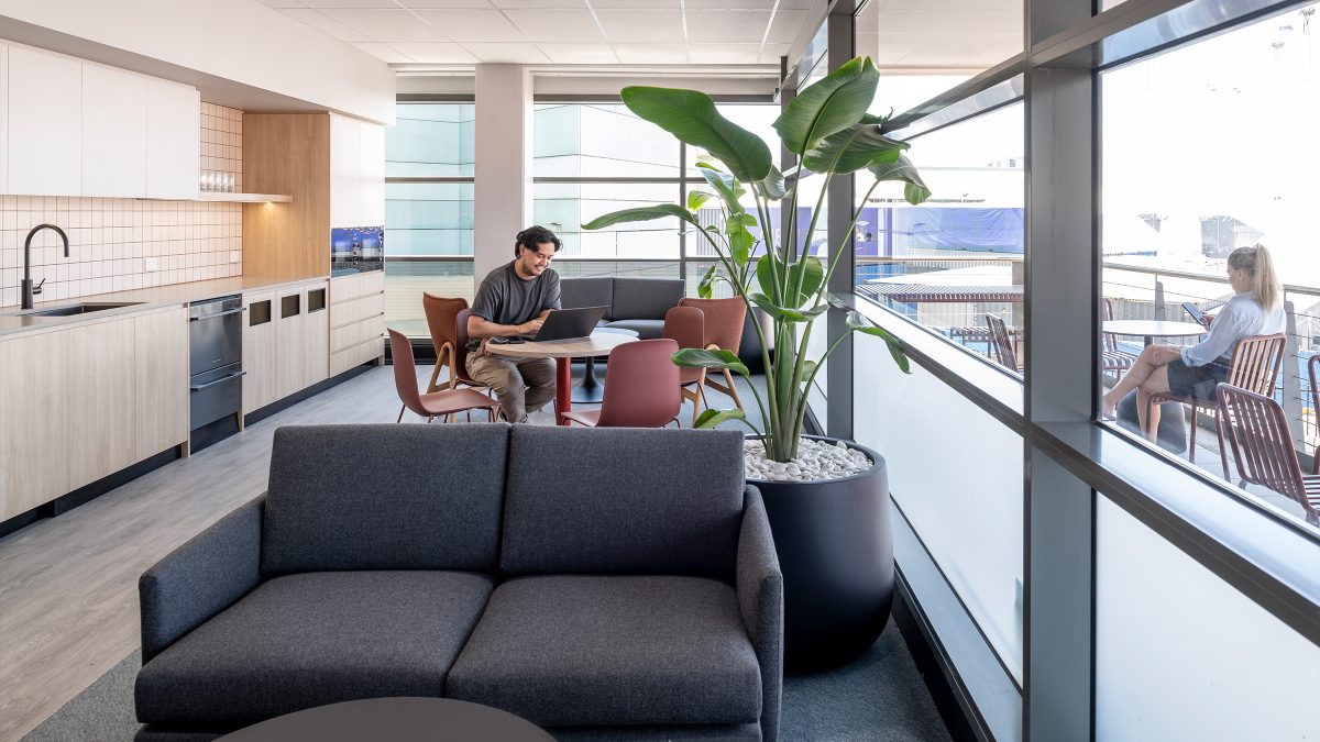 Balcony at ILM Sydney office