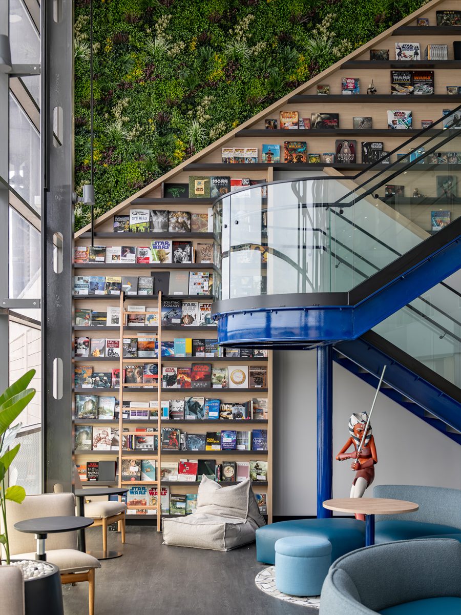 Staircase library ILM office