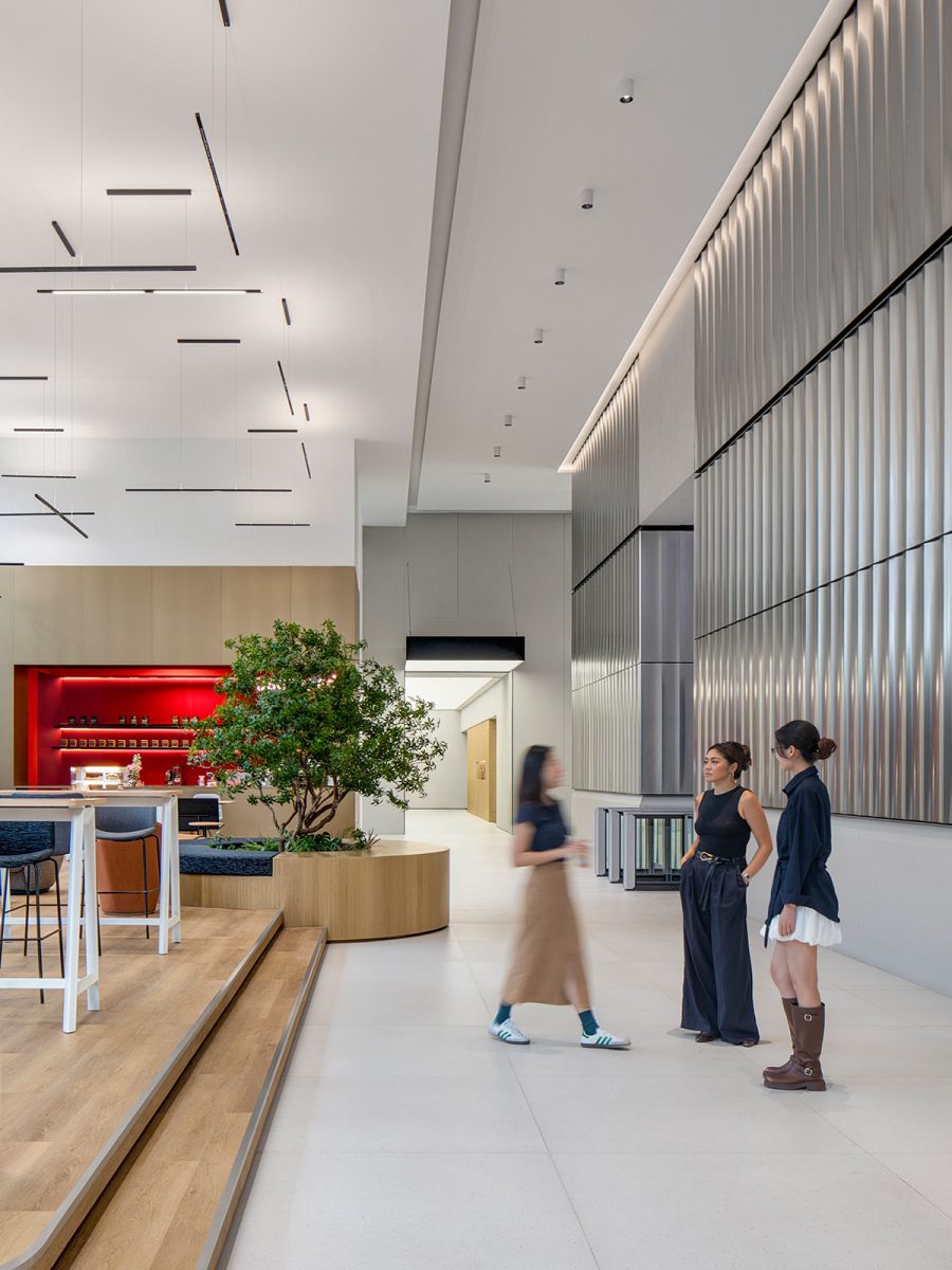 Cafeteria at JE Furniture office