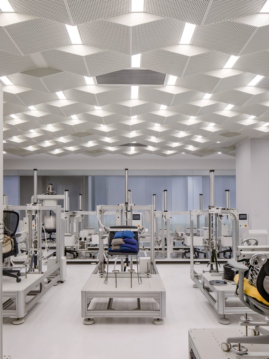 Laboratories for product testing at JE's hq in China