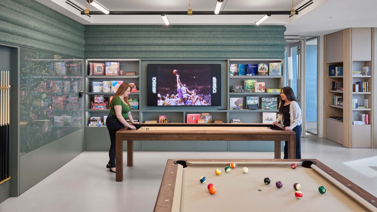 office-design-amenities-pool-table-people-playing