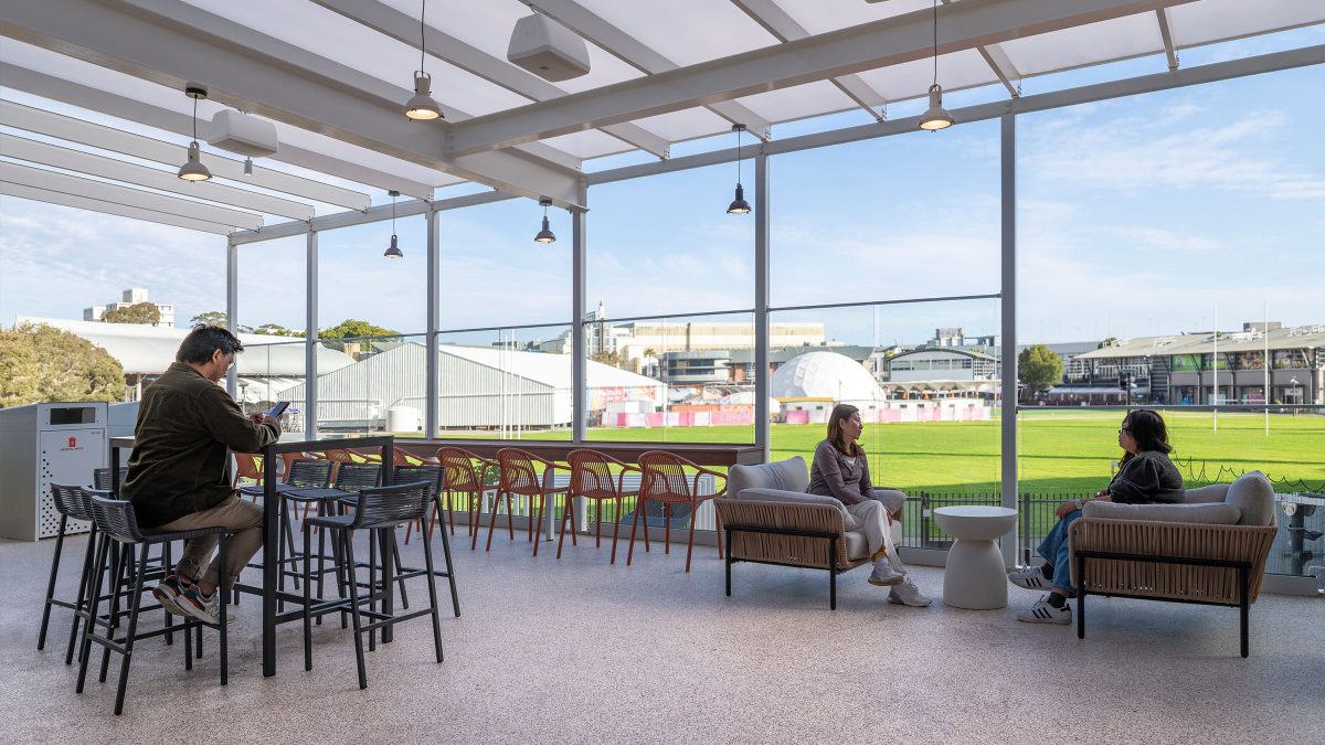 entertainment zone at ILM Sydney office