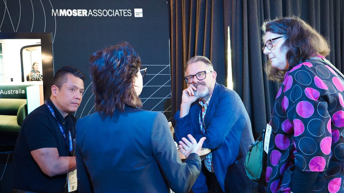 M Moser team at Workplace Strategy Summit NSW