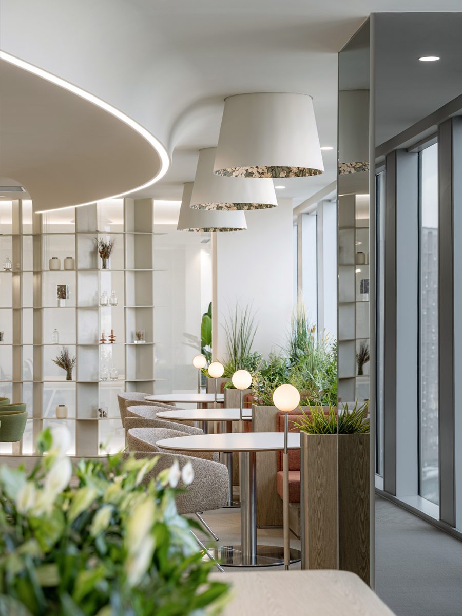 Biophilic design at Crystal Bridge Shanghai