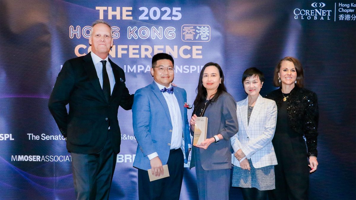 Nan Fung wins 2025 CoreNet Global Hong Kong Chapter Award