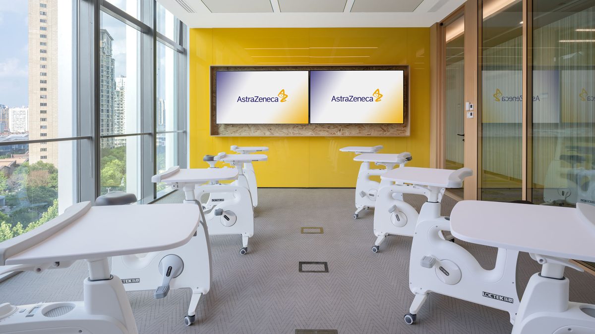 Meeting rooms at AstraZeneca Shanghai office