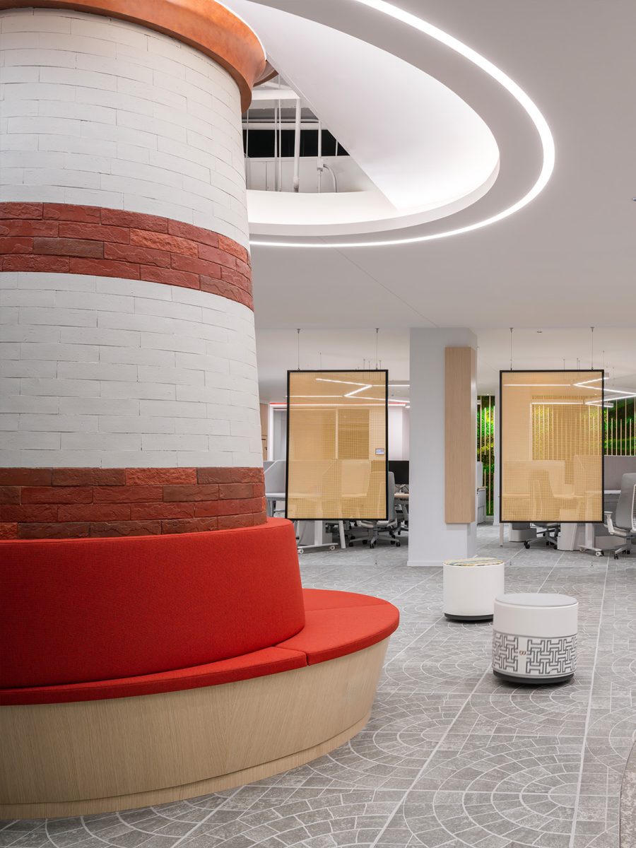 design details for Dupont Shanghai R&D Centre