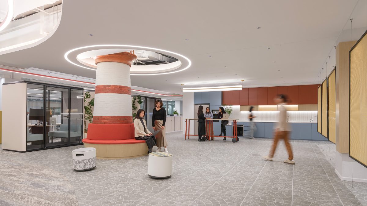 social area at Dupont R&D Centre