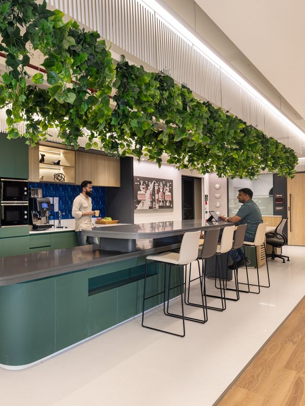 Pantry design with biophilia integration