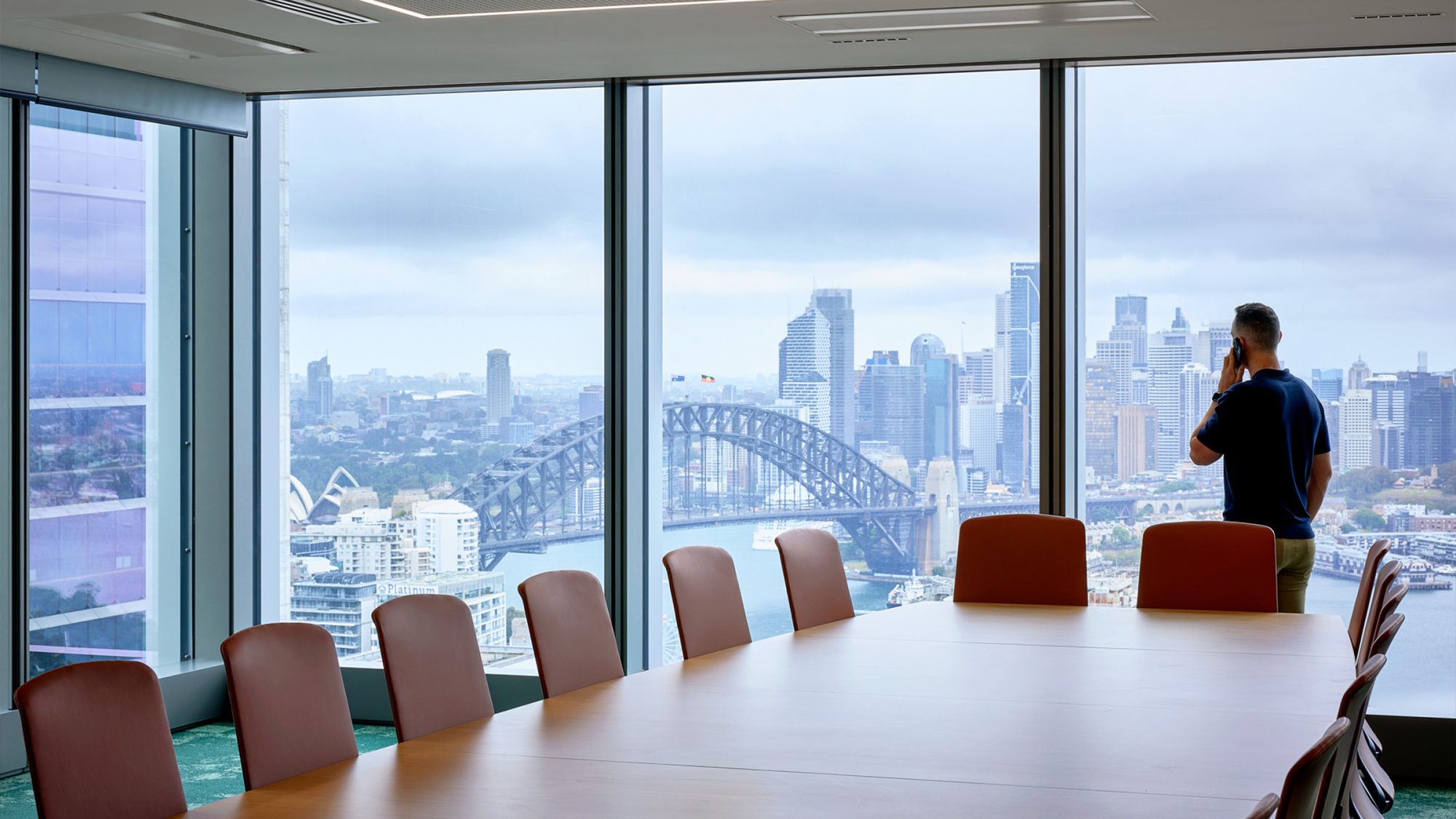 Sydney Harbour Bridge view office