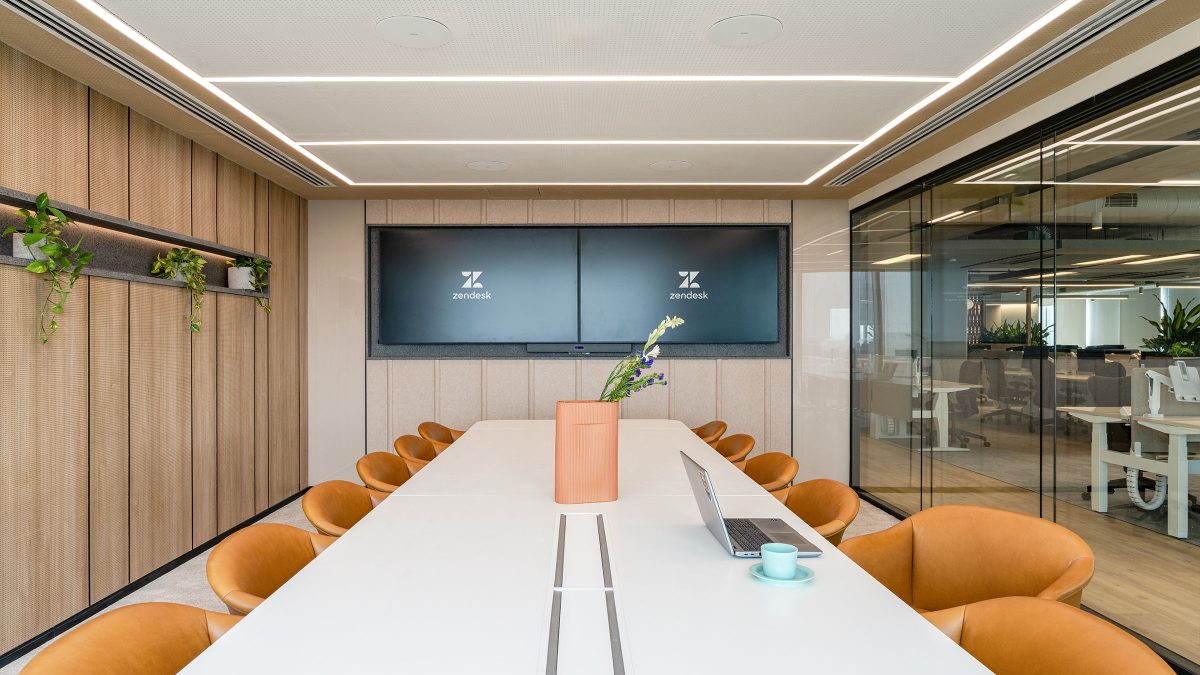 Zendesk Pune's boardroom