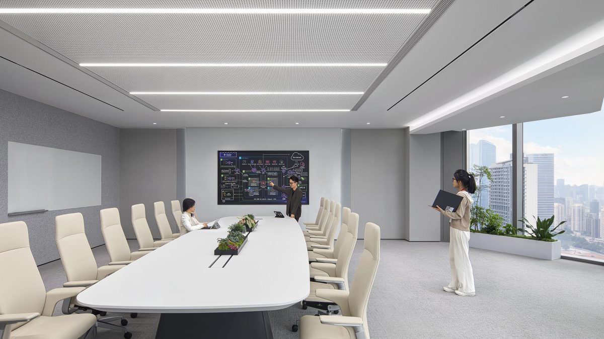 Boardroom for technology company in China